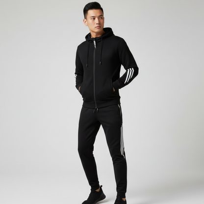 Felpa con Cappuccio + Pantaloni Gratis