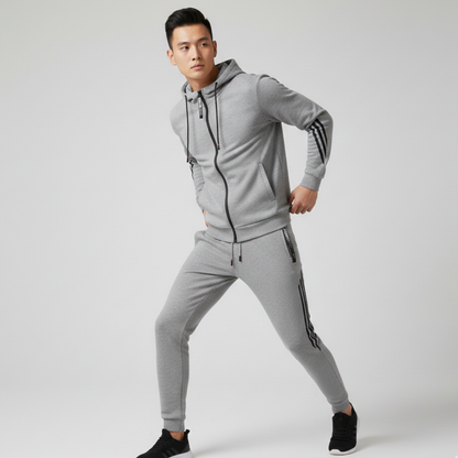 Felpa con Cappuccio + Pantaloni Gratis